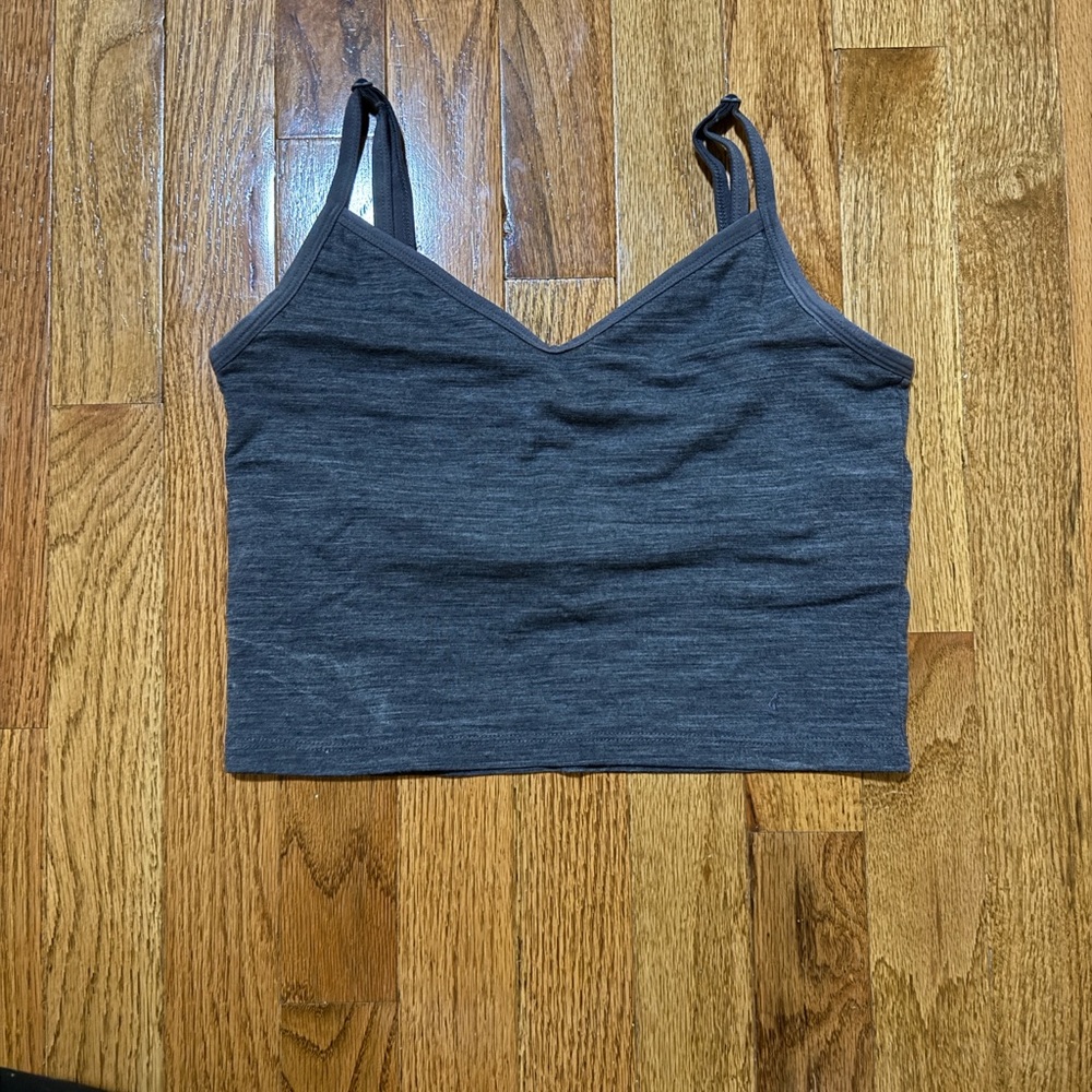 Crop top merino wool